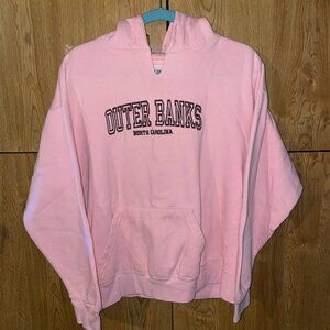 pink outer banks hoodie